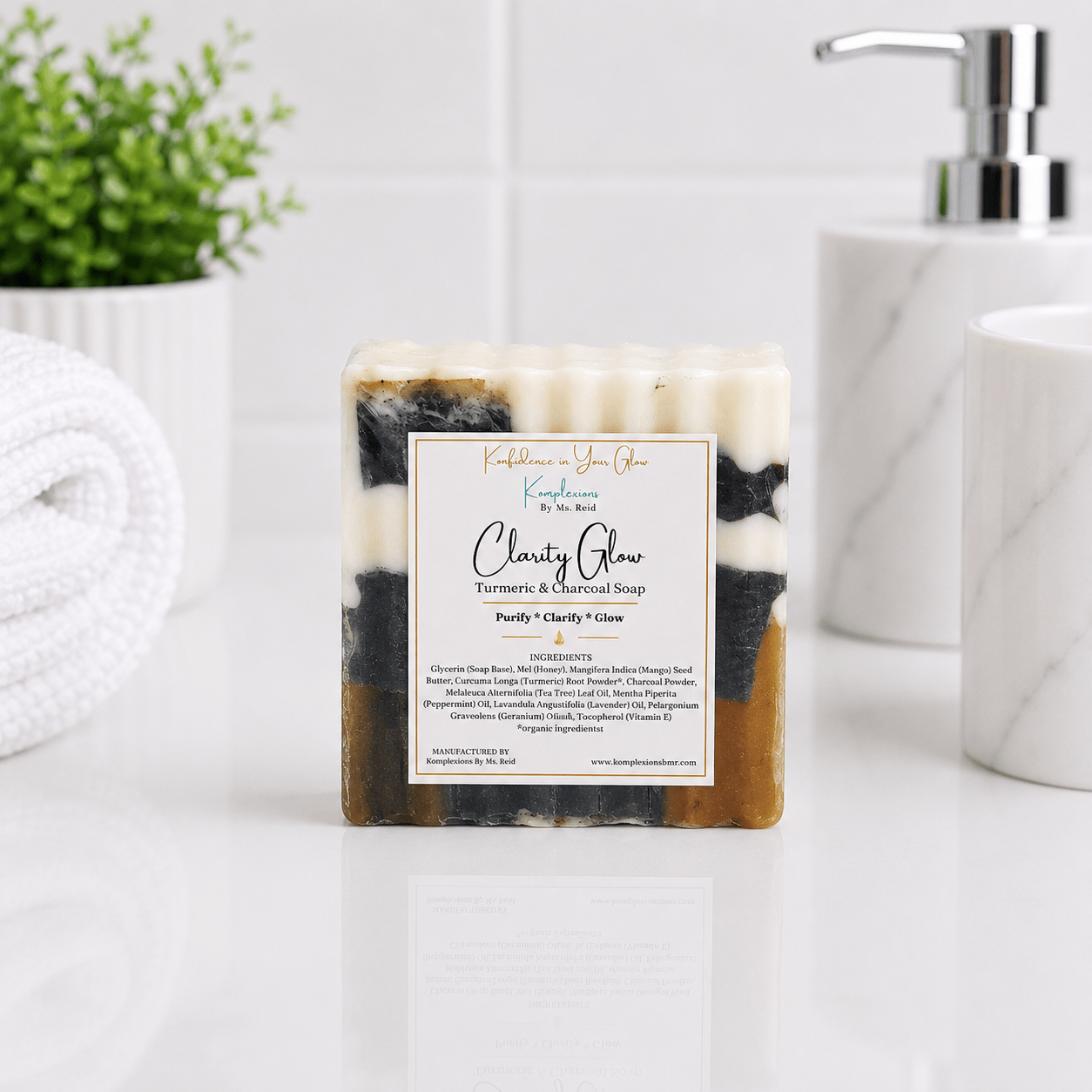 Komplexions By Ms. Reid Clarity Glow Soap