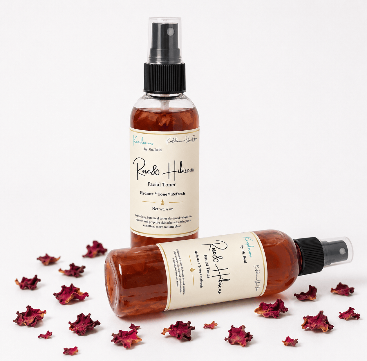 Komplexions By Ms. Reid Rose & Hibiscus Toner