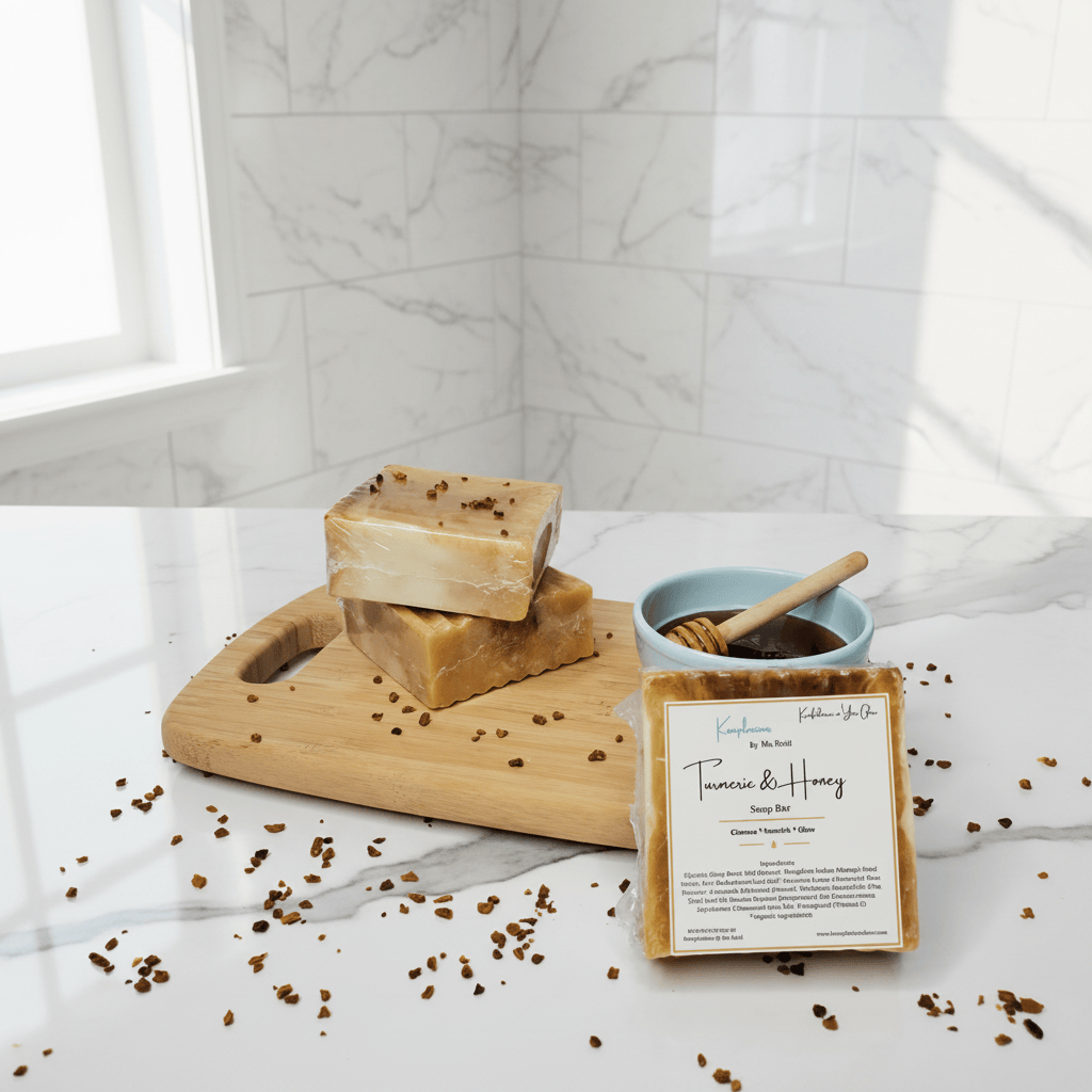 Komplexions By Ms. Reid Turmeric and Honey Soap