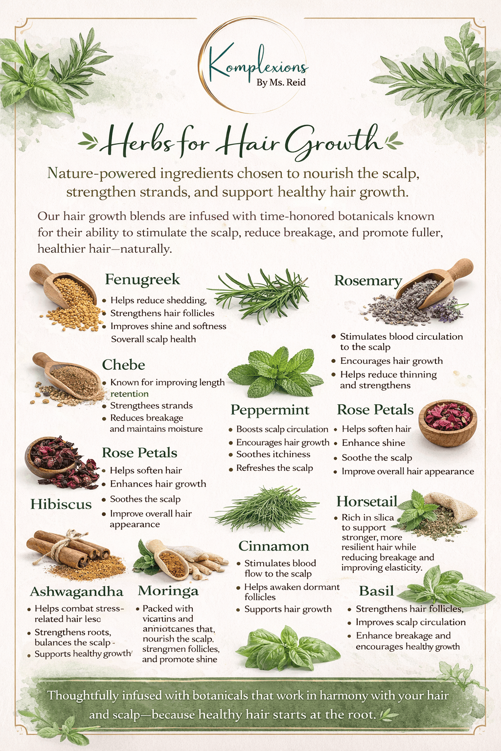 Kreid Skincare and more Hair Growth Oil