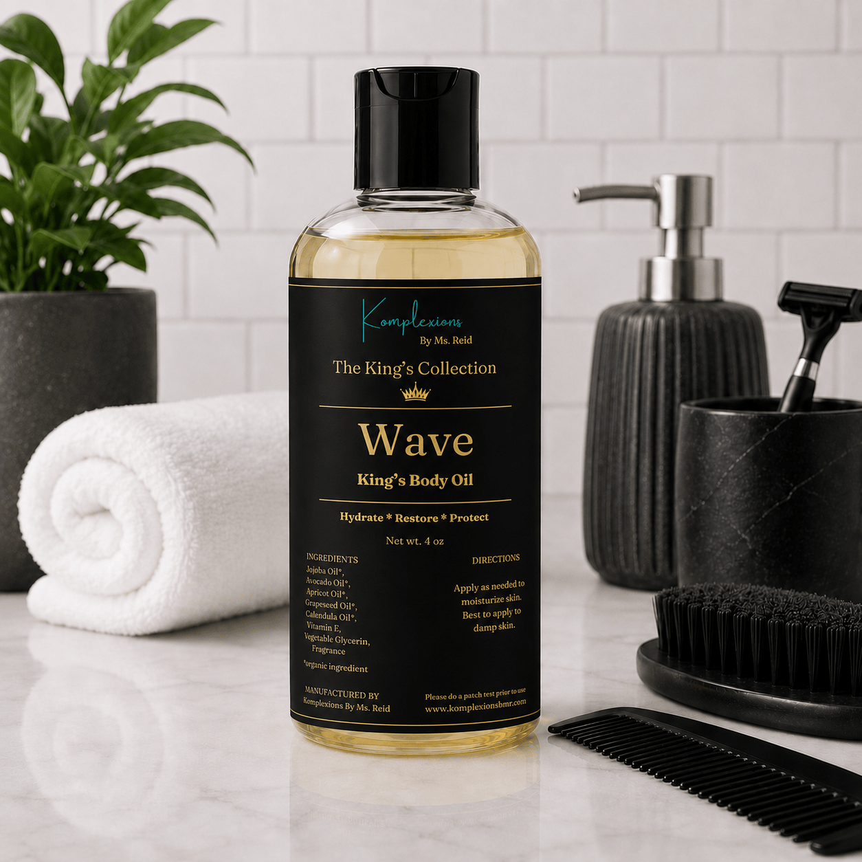 Kreid Skincare and more King's Body Oil