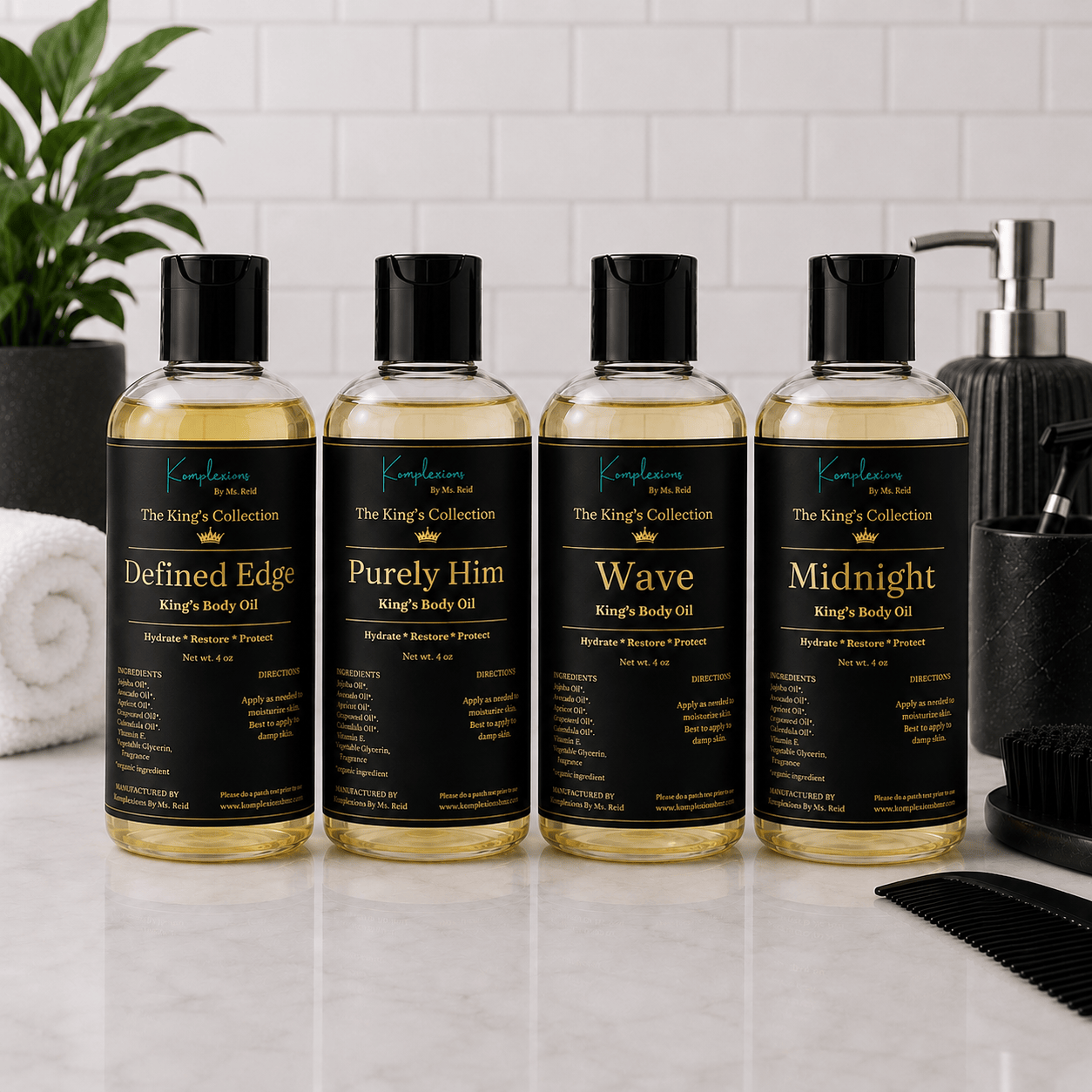 Kreid Skincare and more King's Body Oil