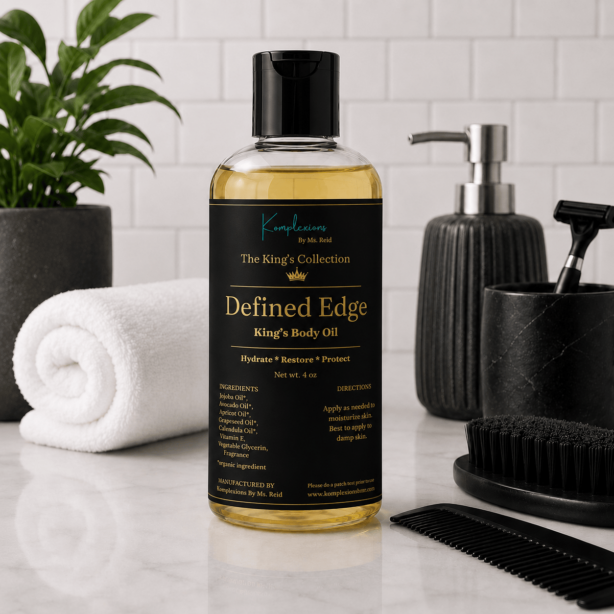 Kreid Skincare and more King's Body Oil