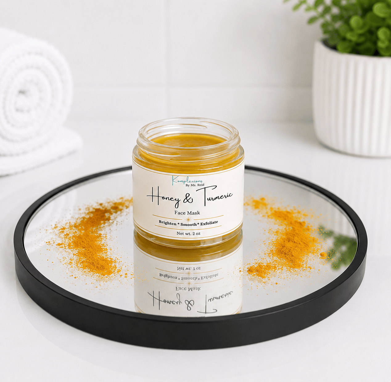 Kreid Skincare and more LLC Honey & Turmeric Mask