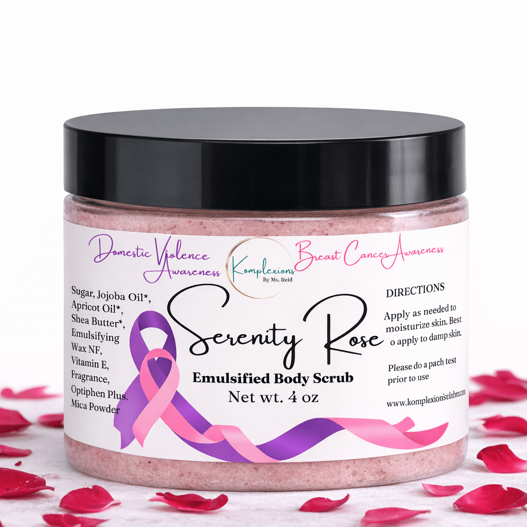 Kreid Skincare and more Serenity Rose Emulsified Scrub
