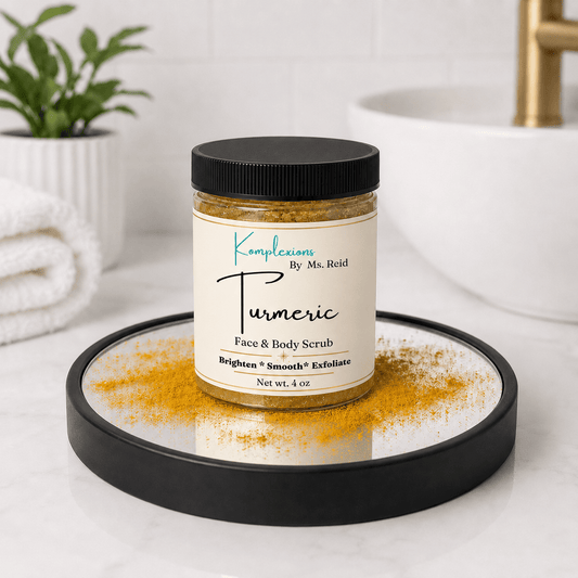 Kreid Skincare and more Turmeric Face and Body Scrub